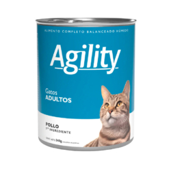 Agility Gato Adulto Lata Sabor Pollo