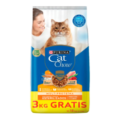 CatChow Esterilizado Pescado y Carne