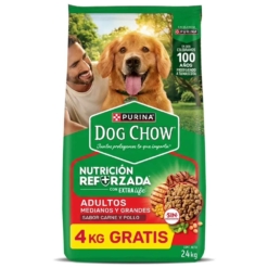 Dogchow Adulto Triple Proteina Raza Mediana y Grande